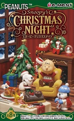 ダンバリーミント　スヌーピー クリスマス フィギュア RE-MENT Peanuts Snoopy's Christmas Night Mini Figure Toy Charlie