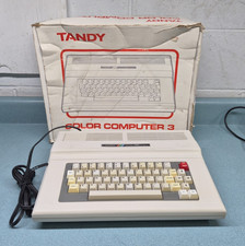 Tandy Radio Shack TRS-80 Color Computer 3 128K CoCo 3 26-3334 TESTED - OK PROMPT