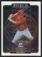2021 Donruss Optic Mythical #M9 Mike Trout Los Angeles Angels 3853