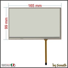 VETRO TOUCH SCREEN NAVIGATORE RADIO PER RENAULT CLIO, CLIO IV