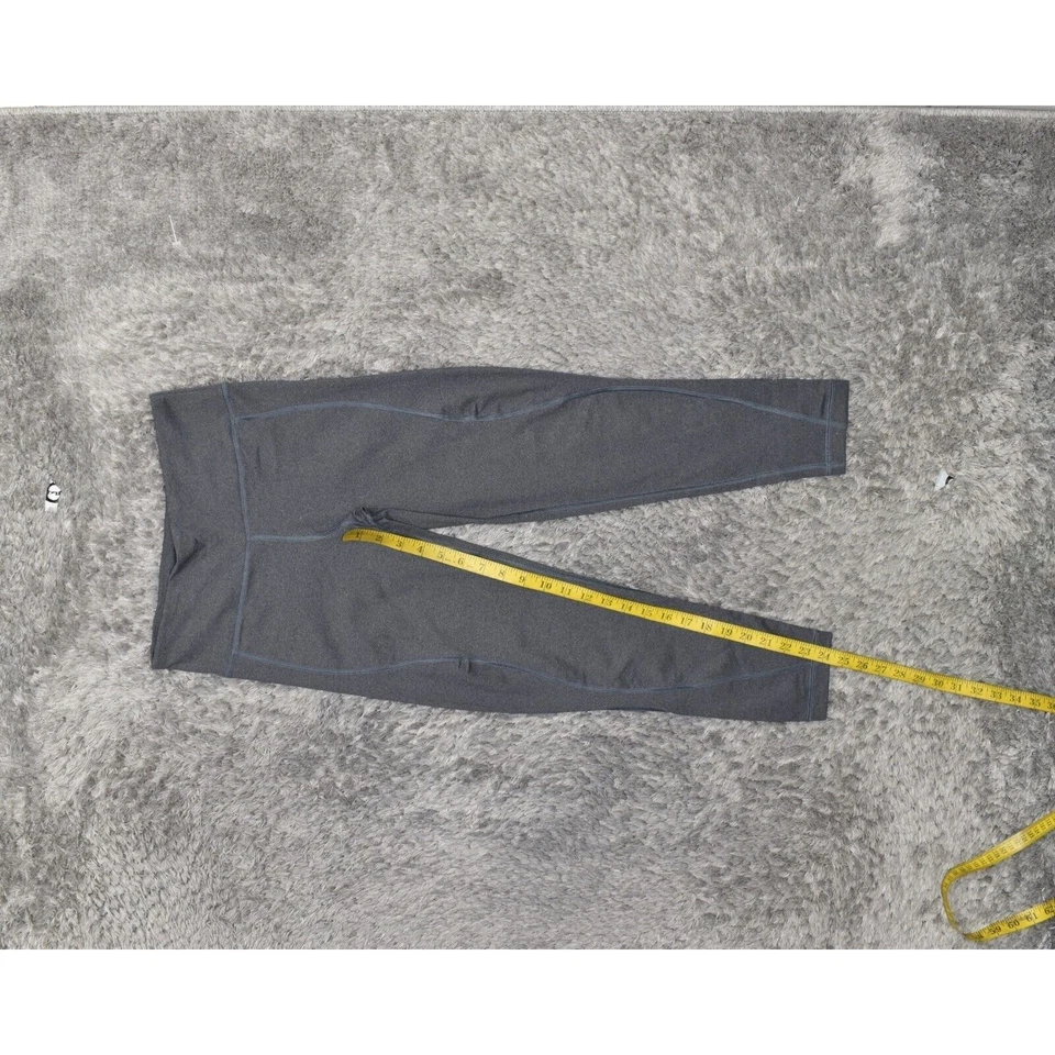 Vineyard Vines Women's Size S Legging Ankle Skinny Pants Gray Nylon Pull On Sol - Image 3 of 4