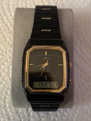 Vintage Tempic Analog Digital Mit Miyota Citizen Movement 