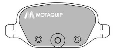 MOTAQUIP Bremsbelagsatz Scheibenbremse LVXL995 für FIAT PANDA CLASSIC 500 PUNTO