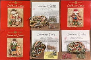 3xBead & Xstitch KIT: MILL HILL USA Southwest Santa: Mesa Canyon Desert RQ32