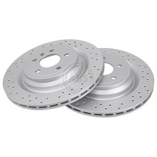 2x Bremsscheibe hinten für Mercedes M-Klasse W166 | 26232887