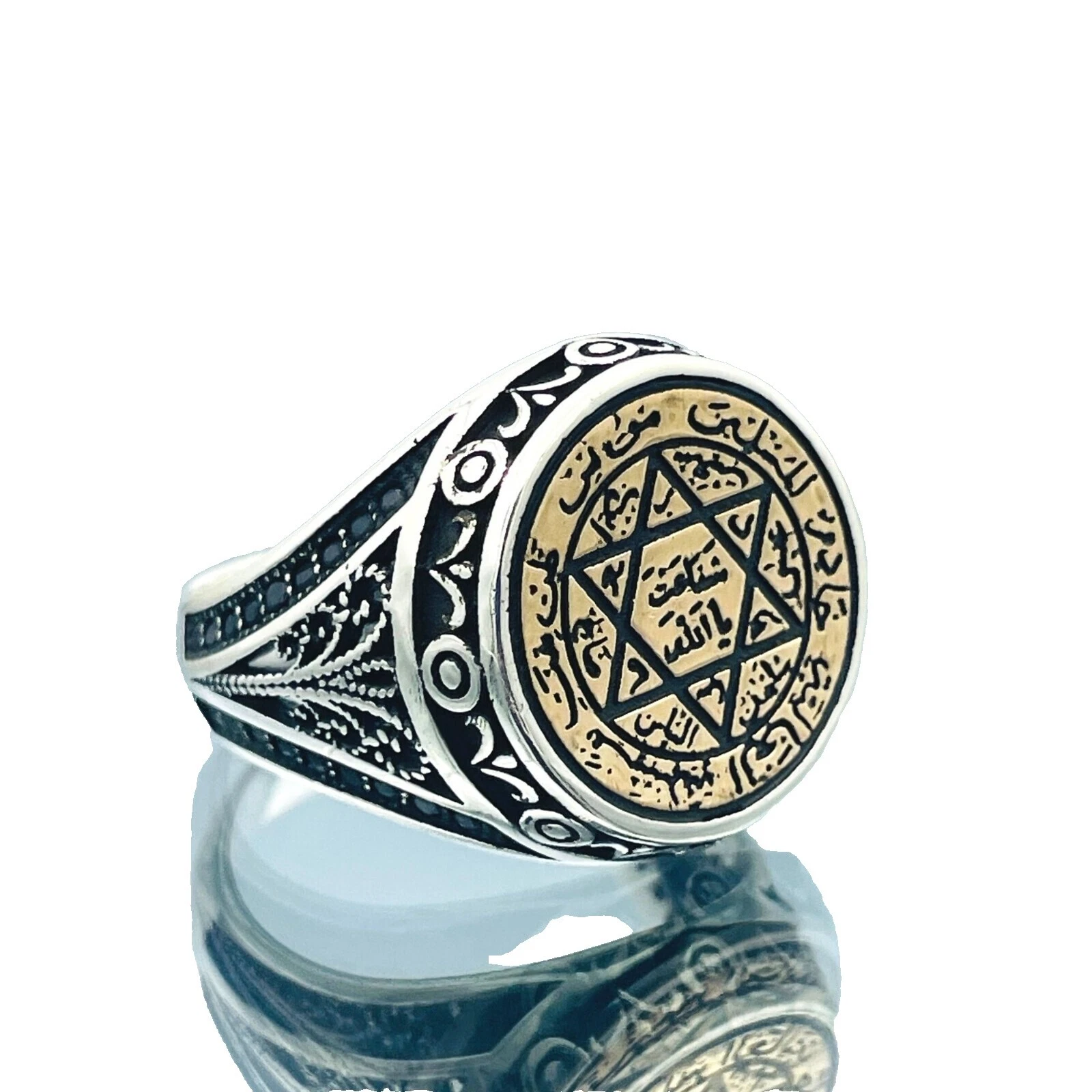 Anillos Gótico Banda Sin Piedra para hombres