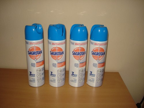 4 Dosen Sagrotan Hygiene-Spray,