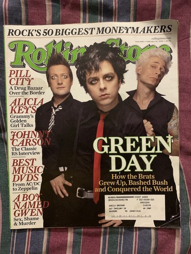 Three Rolling Stone Magazines, Green Day, Bob Marley, Johnny Depp 2005 - Picture 4 of 7