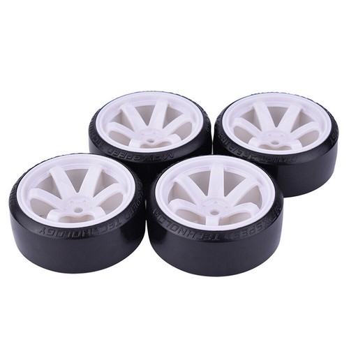 Tyre Drift Tires Wheels 12mm Hex for HPI HSP 1:10 RC On Road Racing Car D3 D4 D5 - Picture 12 of 19