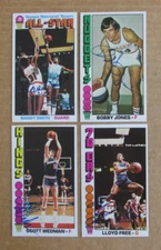 1976-77 TOPPS BASKETBALL SIGNED AUTOGRAPHED CARD SINGLES COMPLETE YOUR SET UPICK