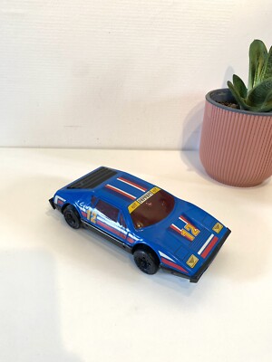 Voiture Miniature Ferrari En Tôle Lithographiée Années 30 - Pièce De Collection Vintage Italie