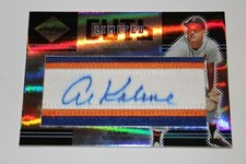 AL KALINE SIGNED 2004 LEAF LIMITED CUTS LC-17 #'D 100/100 DETROIT TIGERS