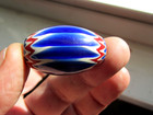 ANTIQUE MURANO ART GLASS BEAD NATIVE AMERICAN TRADE INDIAN RARE VENETIAN  LARGE — photo 10