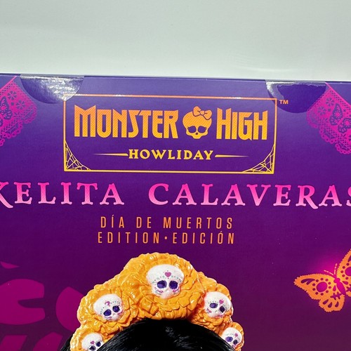 Monster High Doll Skelita Calaveras Día De Muertos Collectible Doll - Picture 8 of 11
