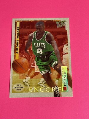 1996-97 Fleer Ultra Gold Medallion Edition Encore Antoine Walker RC G275 Celtics