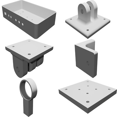 Camera Mount Adapter for Raspberry Pi HQ Compatible with Canon EF Lens