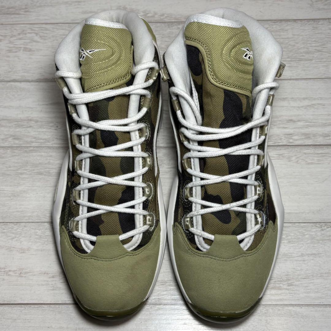 BAPE x Reebok Question Mid Men's Sneakers 9.0 US Camo 1st