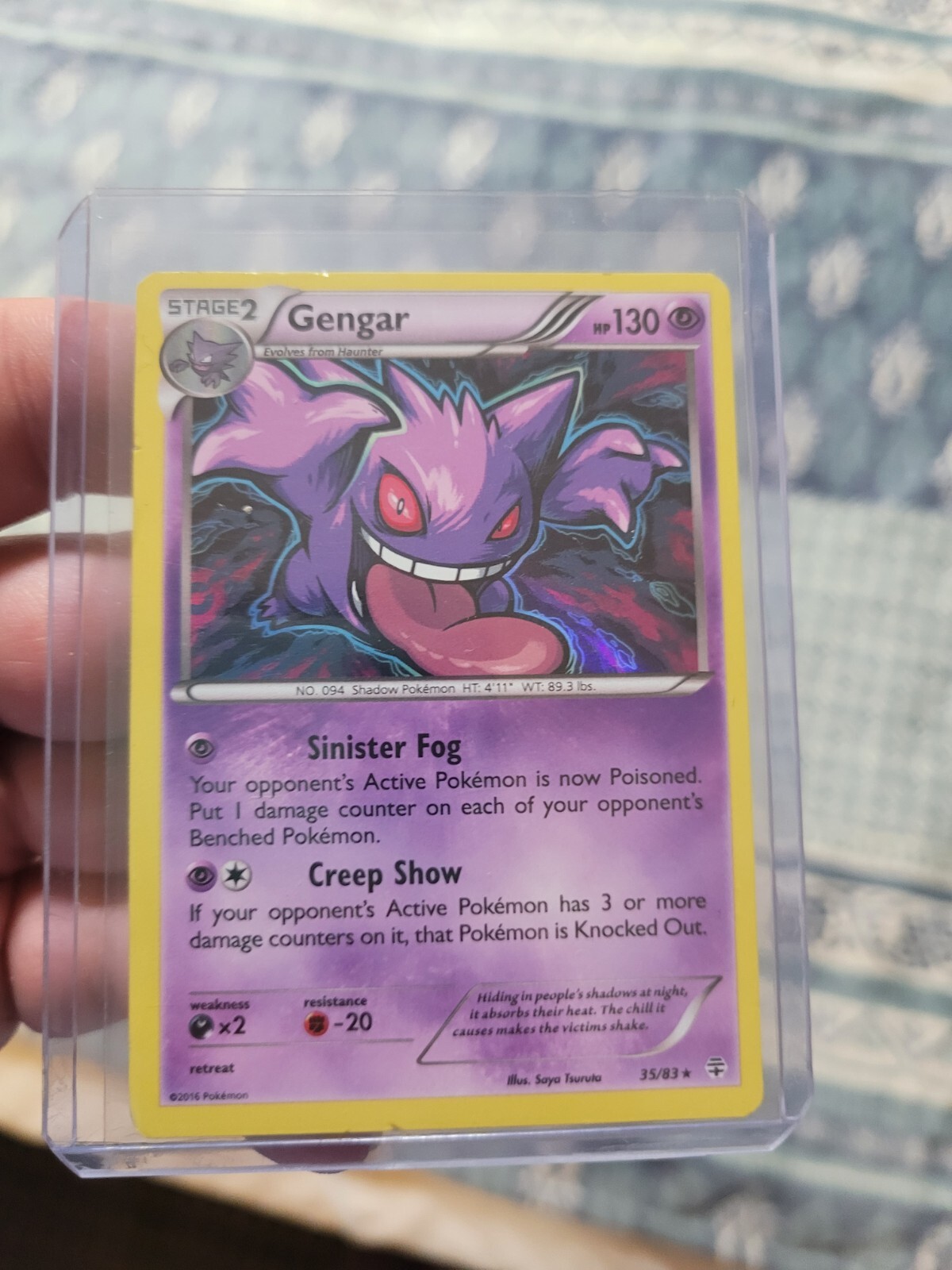 LP HOLO Generations #35/83 Gengar POKEMON CARD