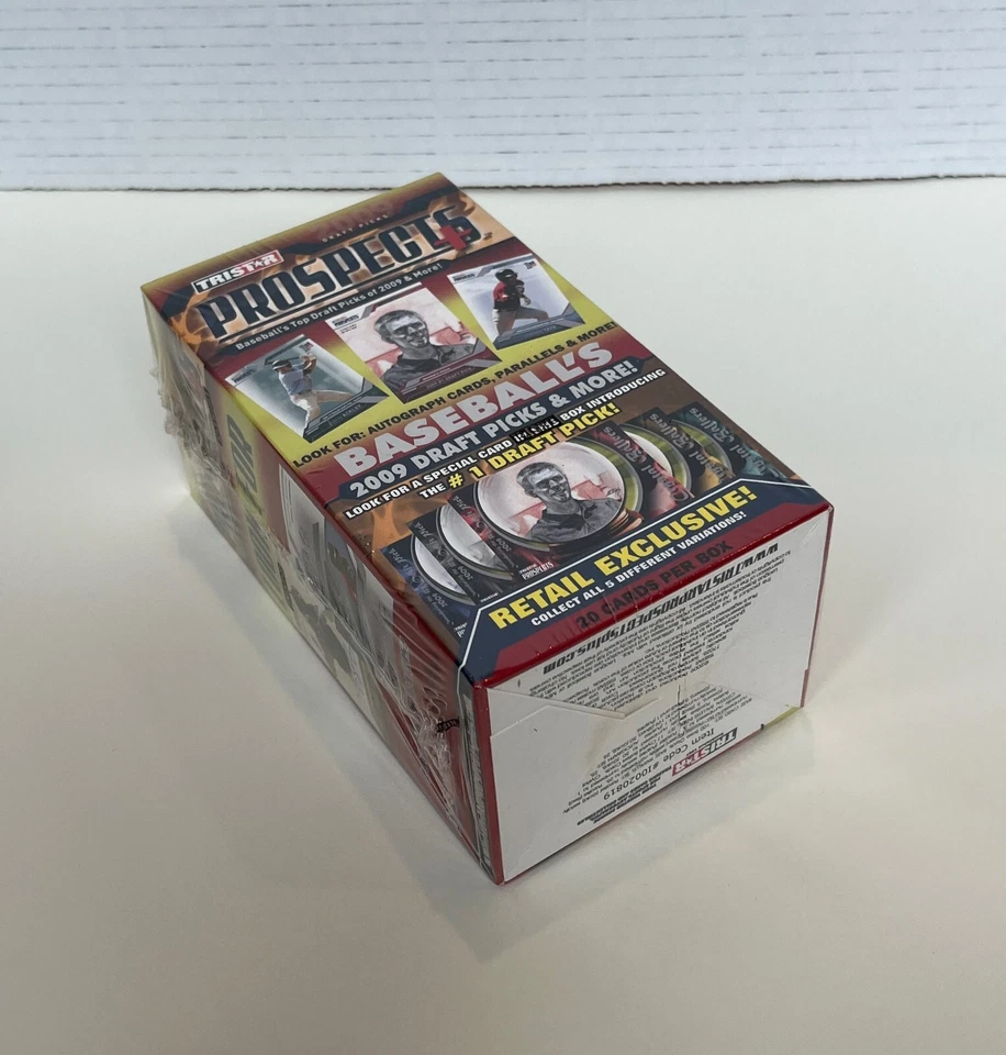 2009 Tri-Star  Prospects Plus Factory Sealed Box - Look For Trout Auto - Image 3 of 3