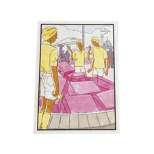 VINTAGE 1989 MATTEL FIGURINE PANINI BARBIE ALBUM STICKER NOS NEW OLD STOCK  168