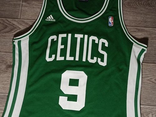 Boston Celtics basketball adidas 2011 Rajon Rondo women's shirt jersey size S/M - Picture 3 of 8