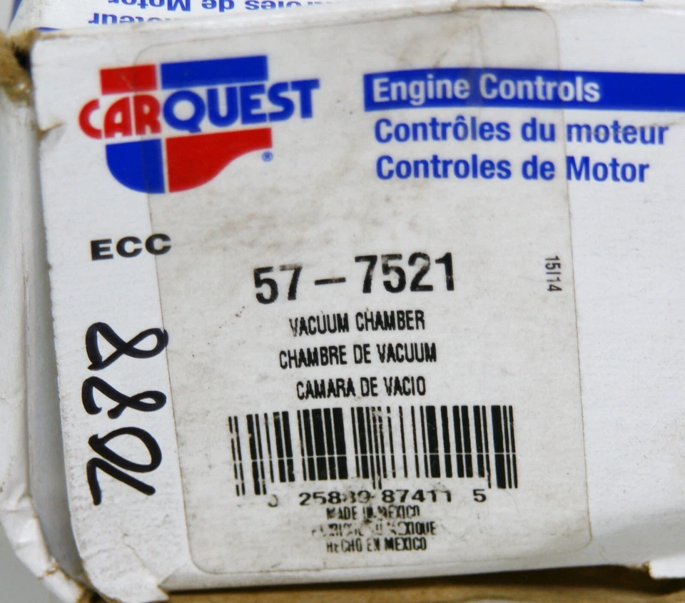 Распределительная вакуумная камера 57-7521 Carquest Cadillac/Chevy/Buick/Amr Mtrs 7088 - Изображение 4 из 4