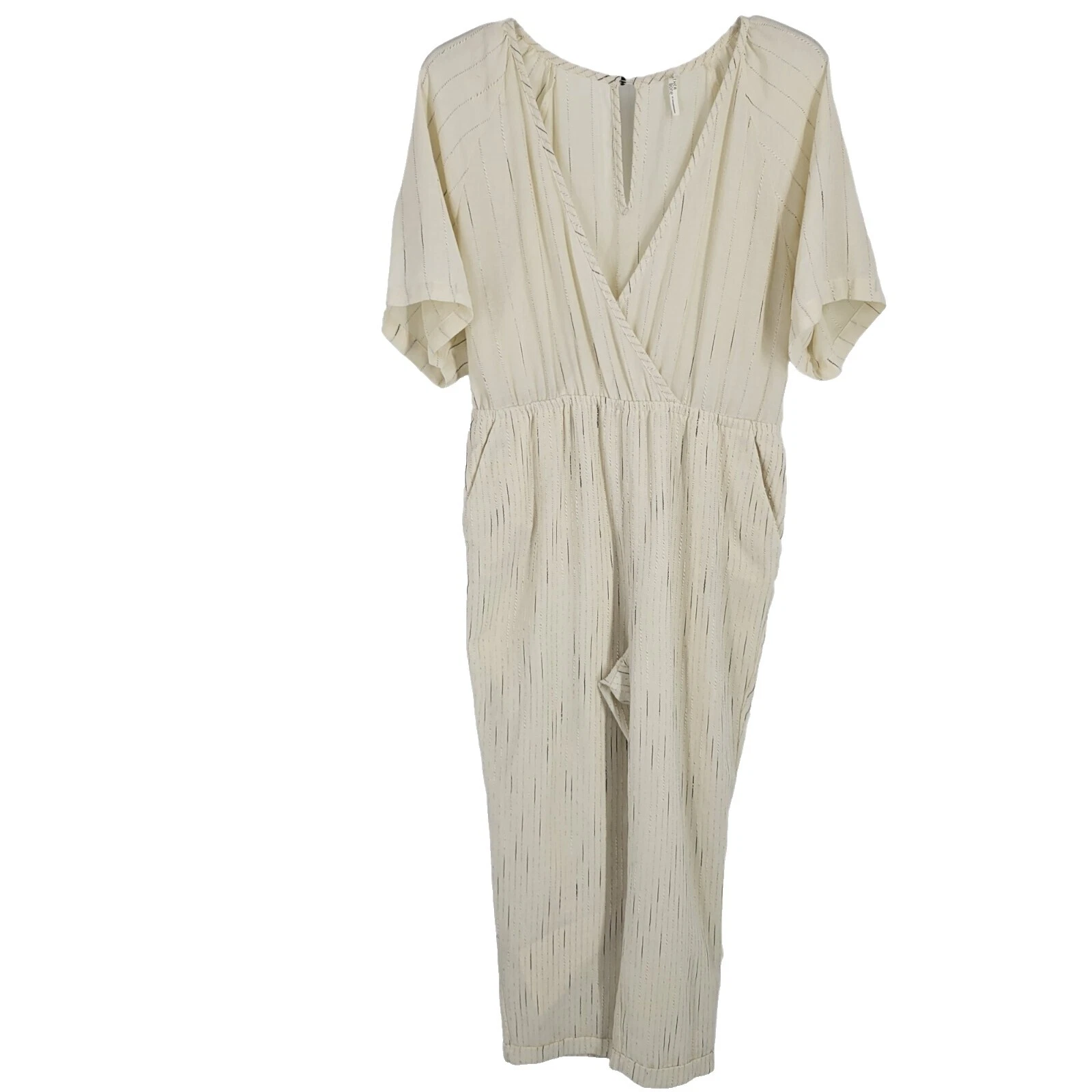 Anthropologie Viscose Striped Jumpsuits & Rompers for Women