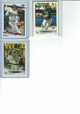 2022 Topps Opening Day Baseball Oakland Athletics Team Set (4) Base Cards ++++