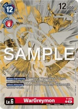 WarGreymon Alternate Art - P-050 NM - Digimon TCG