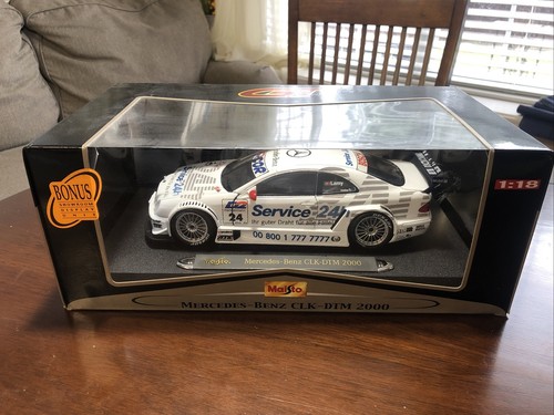 Maisto 1/18 Mercedes CLK AMG Warsteiner #5 Ludwig - 38888 - Miniature De Collection