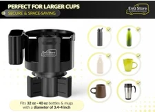 Drink Cup Holder, Car Holder Expander Adapter Universal For Large Bottles Mugs