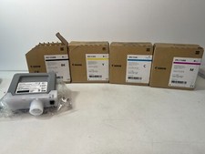 LOT OF 4 GENUINE CANON PFI-110 INK TANKS