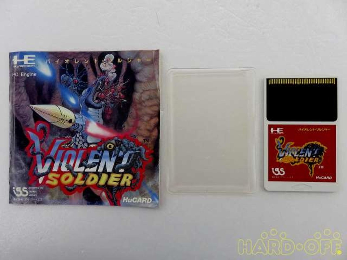 Violent Soldier - NEC PC Engine PCE HuCard JP Japan | eBay