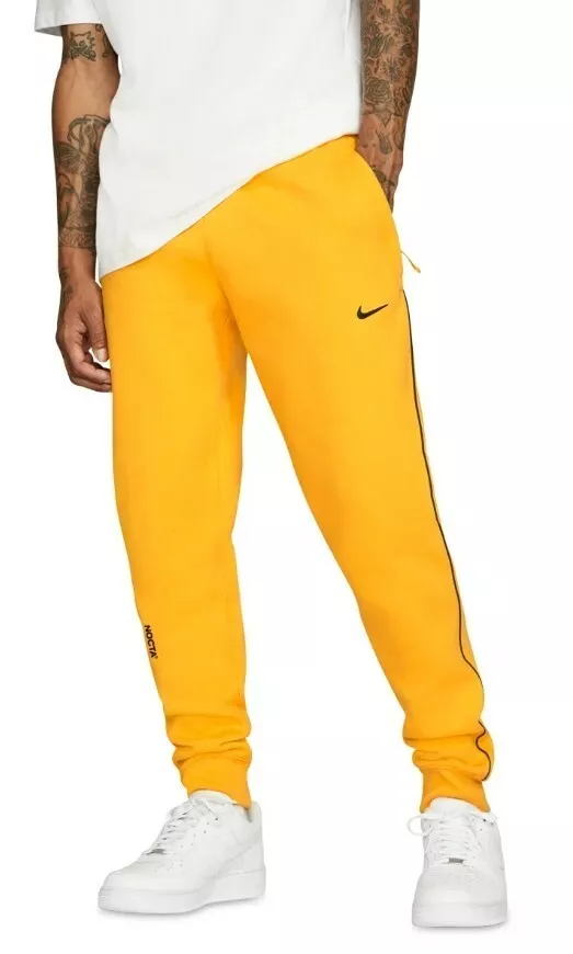 SOLD OUT!! NIKE X DRAKE NOCTA ESSENTIALS FLEECE PANT UNIVERSITY GOLD  DA3934-739