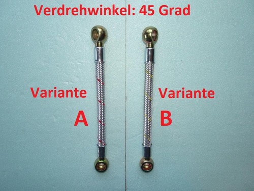 Dieselleitung Kraftstoffleitung Silberschlauch fertig verpresst auf Wunschlänge - Bild 4 von 4