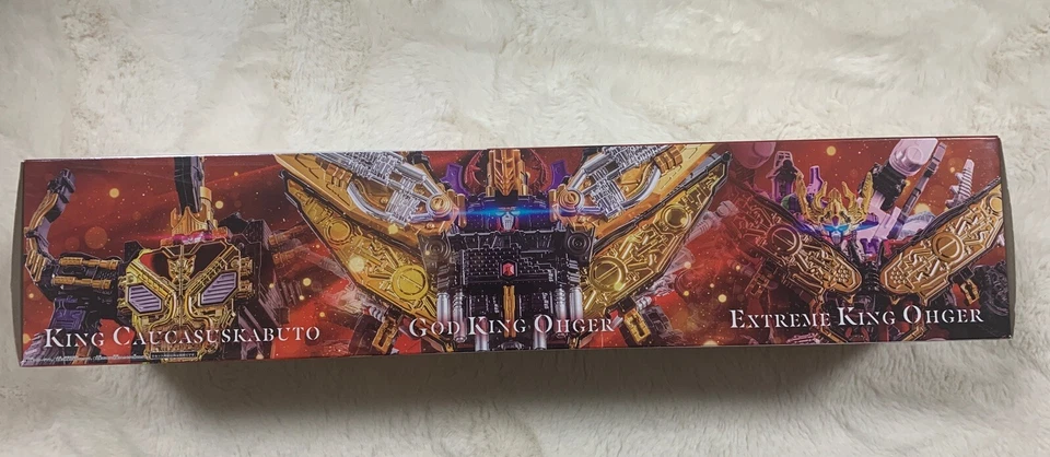 Figura de acción King Kuwagata Ohger DX Oja Crown Lance Power Rangers Bandai Japón Foto 2 de 4