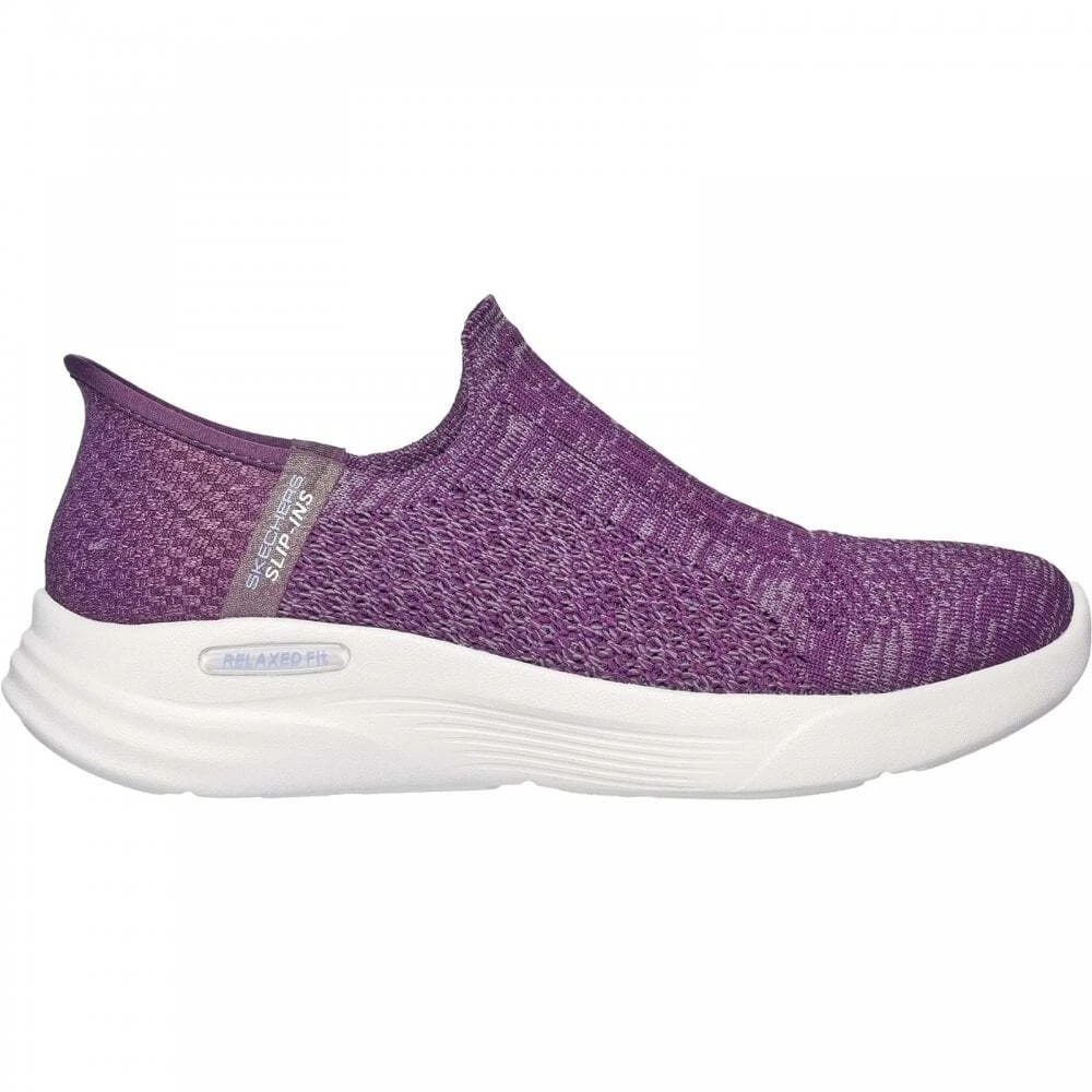 SKECHERS - Slip-Ins Relaxed Fit Sport - Womens Purple Trainers - NEW!!!