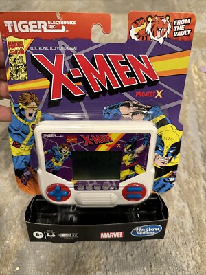 Hasbro Tiger Electronics Handheld X-Men Project X Marvel Retro 1992 Reissue New