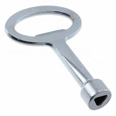 Essentra Access Solutions 1 x Schlüssel 7 mm dreieckig BIT ZAMAK CH