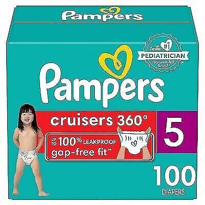 Pampers Cruisers 360 Diapers - Size 5 - 100 Count - Picture 1 of 1