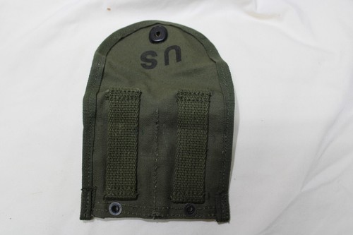 2 Original US Military Issue Korea Vietnam M1 Garand Clips an Canvas Belt Pouch - Picture 17 of 17