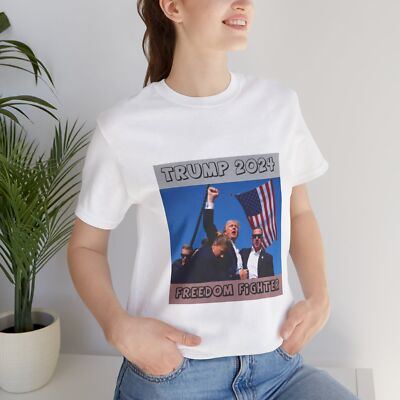 Trump Freedom Fighter for America Shirt, Trump Shooting Shirt, Rally Shooting