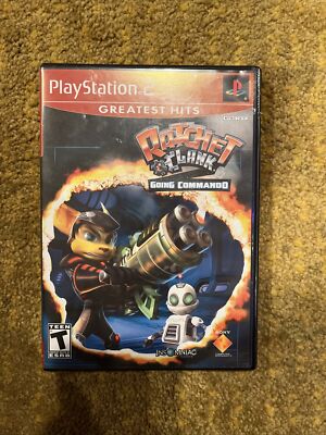 Ratchet & Clank: Going Commando (Greatest Hits) (Sony PlayStation 2, 2004) CIB