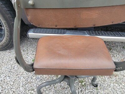 Vintage DoMore Industrial Swivel Desk Chair Adjustable Do/More Mid