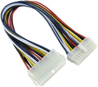 ECSiNG 2 Cavi Prolunga CPU 4 Pin ATX – Maschio A Femmina, 22 Cm, 18 AWG, Per Alimentazione 12V PC Desktop