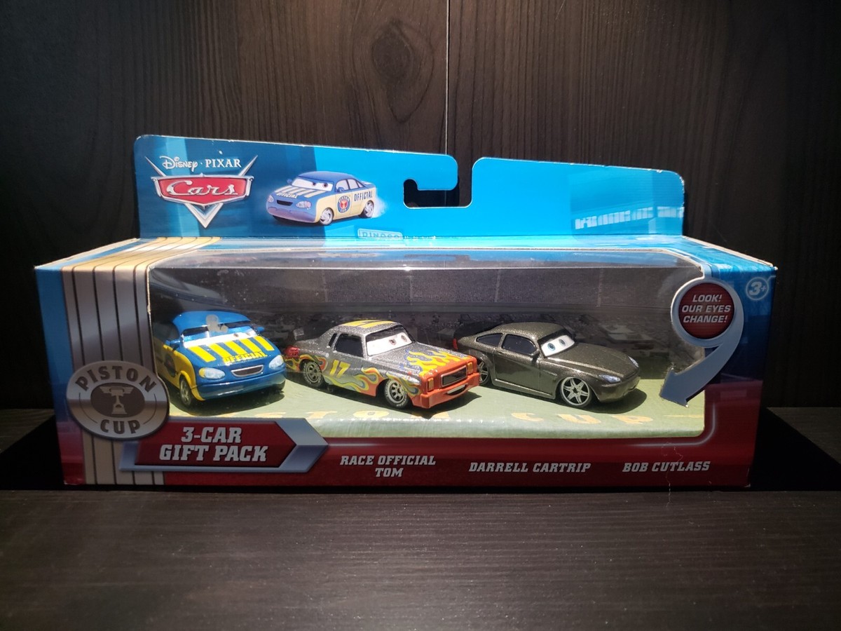 Disney Pixar Cars 3 Car Gift Pack Lot of 3 Lenticular Eyes Blowing