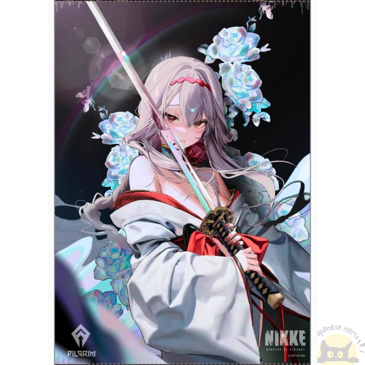 NIKKE Goddess of Victory MegaNIKKE Store B2 Tapestry Scarlet Black