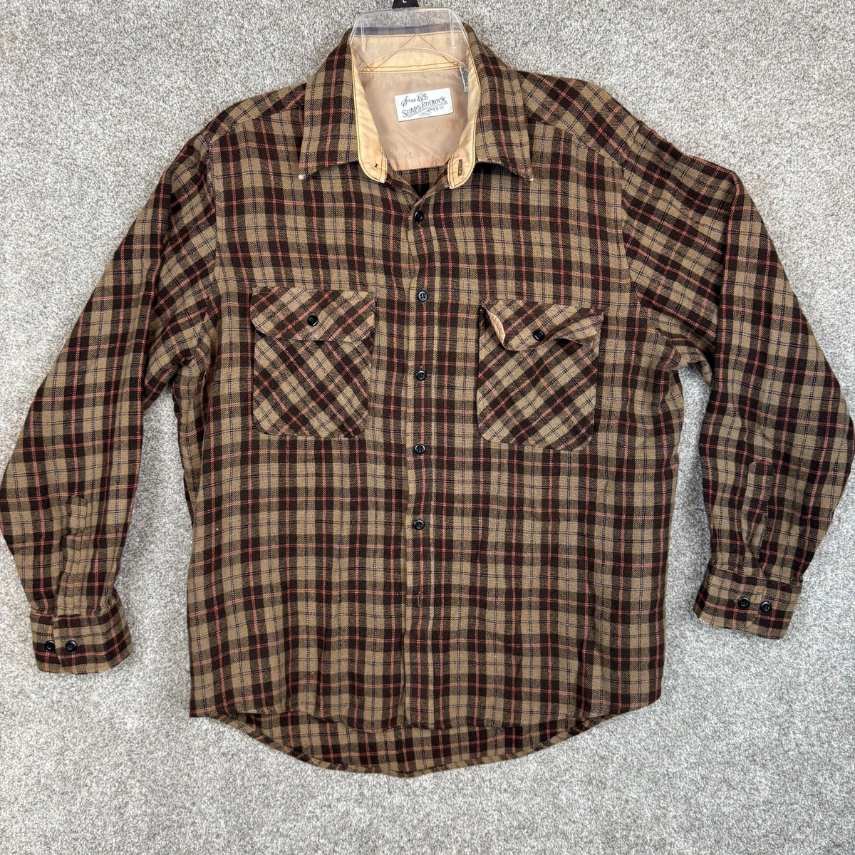 Sears Wool Casual Button-Down Shirts for Men for sale | eBay