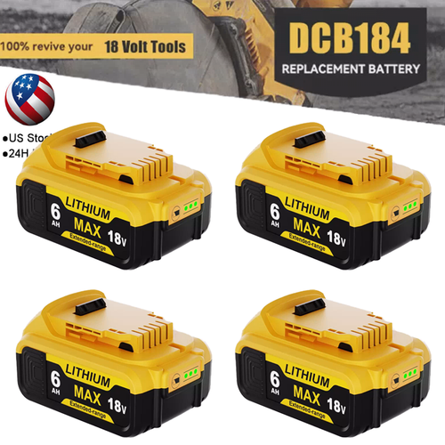 20V FOR DEWALT 20 Volt MAX Lithium-Ion Battery / Charger DCB203 DCB201 DCB200-2 - Picture 17 of 22
