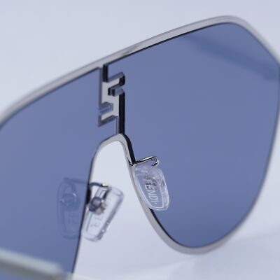 Final Price! Fendi FE40080U 16V Sunglasses New FENDI FE40080U 16V Palladium/Blue 65-9-145 Sunglasses | eBay main image 2